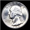 Image 2 : 1943-s Washington Quarter 25c Grades GEM++ Unc