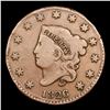 Image 2 : 1826 Coronet Head Large Cent 1c Grades f+