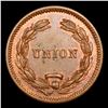Image 3 : 1863 Liberty Civil War Token 1c Grades Choice Unc BN