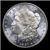Image 2 : 1887-p Morgan Dollar $1 Grades Choice+ Unc