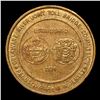Image 2 : No Date Deleware River Bridge Token Grades AU, Almost Unc