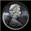 Image 2 : 1966 Large Beads Canada Dollar $1 Grades GEM+ UNC PL