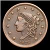 Image 2 : 1838 Coronet Head Large Cent 1c Grades vf++
