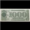 Image 2 : Proof 1890 $1000 Legal Tender Note - Reverse BEP Intaglio Souvenir Card Grades Proof