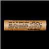 Image 3 : ***Auction Highlight*** Indian cent 1c orig McDonald's Brandt wrapper roll, 1909 end S other end (fc
