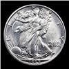Image 2 : 1935-p Walking Liberty Half Dollar 50c Grades Select Unc