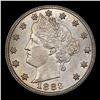 Image 2 : 1883 n/c Liberty Nickel 5c Grades Choice+ Unc