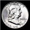 Image 2 : 1959-d Franklin Half Dollar 50c Grades Choice Unc