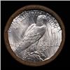 Image 3 : ***Auction Highlight*** Full solid date 1922-p Uncirculated Peace silver dollar roll, 20 coins (fc)