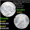 Image 1 : 1926-p Peace Dollar VAM-2 DDR Top 50 $1 Grades Choice+ Unc