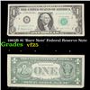 Image 1 : 1963B $1 'Barr Note' Federal Reserve Note Grades vf+