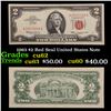 Image 1 : 1963 $2 Red Seal United States Note Grades Select CU