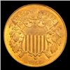 Image 2 : ***Auction Highlight*** 1866 Two Cent Piece TOP POP! 2c Graded ms66+ RB BY SEGS (fc)