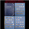 Image 1 : Partial Jefferson 5c Whitman Folder, 1939-1965 40 coins in Total