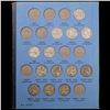 Image 3 : Partial Jefferson 5c Whitman Folder, 1939-1965 40 coins in Total