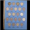 Image 4 : Partial Jefferson 5c Whitman Folder, 1939-1965 40 coins in Total