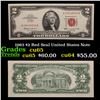 1963 $2 Red Seal United States Note Grades Gem CU