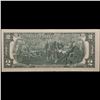 Image 3 : 1976 $2 Federal Reserve Note 1st Day of Issue, with Stamp Grades Choice AU/BU Slider