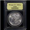 Image 4 : ***Auction Highlight*** 1900-s Morgan Dollar $1 Graded Choice Unc BY USCG (fc)