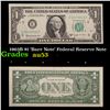 Image 1 : 1963B $1 'Barr Note' Federal Reserve Note Grades Select AU