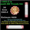 Image 1 : Shotgun Lincoln 1c roll, 1960-d 50 pcs Bank Wrapper.