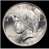 Image 2 : 1923-p Peace Dollar $1 Grades GEM Unc
