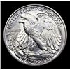 Image 3 : 1942-p Walking Liberty Half Dollar 50c Grades Choice Unc