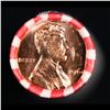 Image 2 : Shotgun Lincoln 1c roll, 1964-d 50 pcs Bank Wrapper.