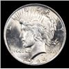 Image 2 : 1924-p Peace Dollar $1 Grades Choice+ Unc