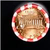 Image 2 : Shotgun Lincoln 1c roll, 1981-d 50 pcs Bank Wrapper.