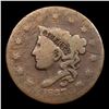 Image 2 : 1837 Head of 1838 Coronet Head Large Cent 1c Grades g+