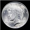 Image 2 : 1925-p Peace Dollar $1 Grades GEM Unc