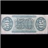 Image 3 : US Fractional Currency 50c Third Issue Fr-1328 Spinner Red Rev Grades vf+