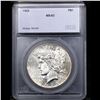 Image 4 : ***Auction Highlight*** 1928-p Peace Dollar $1 Graded ms63 By SEGS (fc)