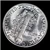 Image 3 : 1945-p Mercury Dime 10c Grades Choice+ Unc