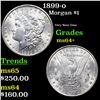 Image 1 : 1899-o Morgan Dollar $1 Grades Choice+ Unc