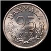 Image 2 : 1966 Denmark 25 ore KM-850 Grades GEM+ Unc