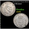 Image 1 : 1965 Denmark 5 Kroner KM-853 Grades Select Unc