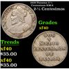 1929 Panama 2-1/2 Centesimos KM-8 Grades xf