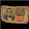 Image 2 : 1874 US Fractional Currency Ten Cent Note 5th Issue Fr-1265 Grades f details