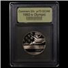 Image 2 : Proof 1992-S Olympic Modern Commem Half Dollar 50c Graded GEM++ Proof Deep Cameo By USCG