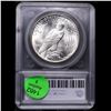 Image 5 : ***Auction Highlight*** 1927-d Peace Dollar $1 Graded ms64+ By SEGS (fc)