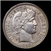 Image 2 : 1892-p Barber Dime 10c Grades Choice+ Unc