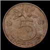 Image 3 : 1961 Netherlands 5 Cents KM-181 Grades Choice Unc RD