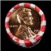 Image 2 : Shotgun Lincoln 1c roll, 1965-p 50 pcs Bank Wrapper.