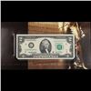 Image 4 : 2003A $2 Federal Reserve Note, Uncirculated 2009 BEP Folio Issue (Philadelphia, PA) Grades Gem CU
