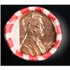 Image 2 : Shotgun Lincoln 1c roll, 1964-d 50 pcs Bank Wrapper.