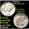 Image 1 : 1944-p Mercury Dime 10c Grades GEM+ FSB