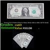 Image 1 : Group of 10 $1 Federal Reserve Notes, Series 1963 to 2009, All CU Grade Grades Select CU