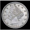 Image 2 : 1883 N/C Liberty Nickel 5c Grades Select Unc
